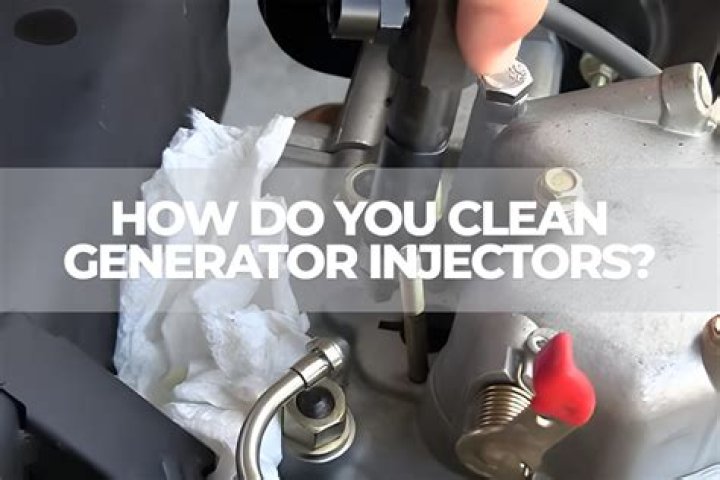 Can you clean injectors with brake cleaner?