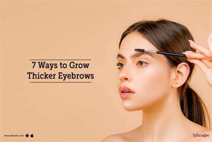 Do eyebrows get thicker with age?
