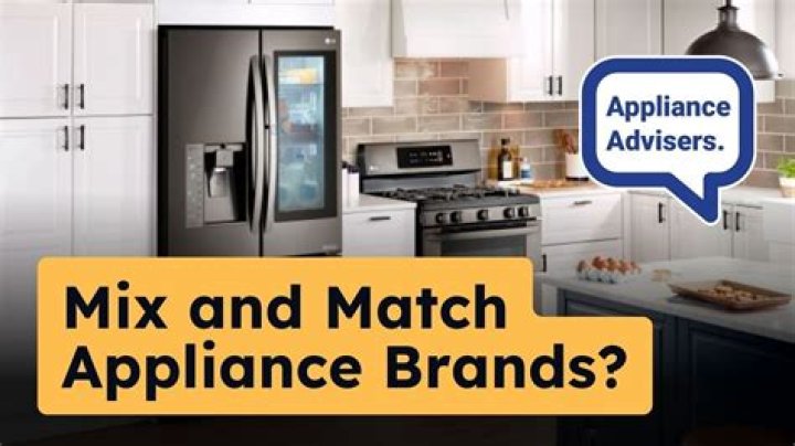 Do handles on appliances need to match?