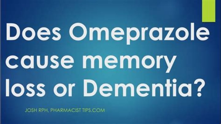Does omeprazole cause dementia?