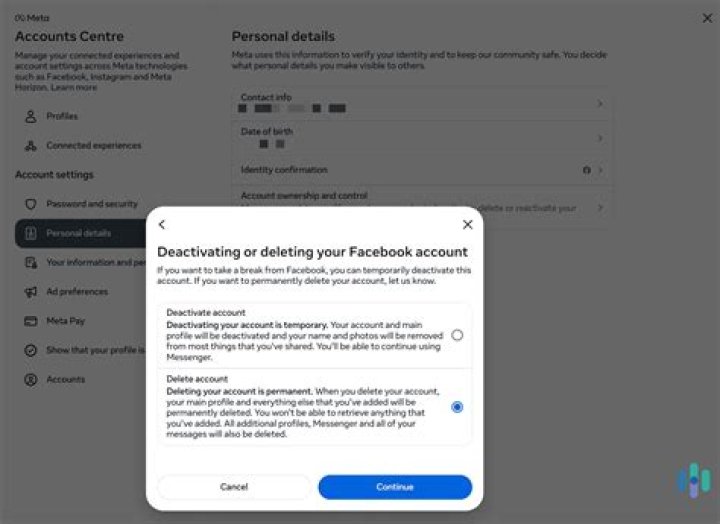 How can I delete my BHIM account permanently?