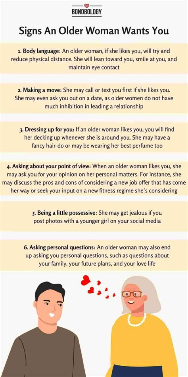 How do you treat an older woman?