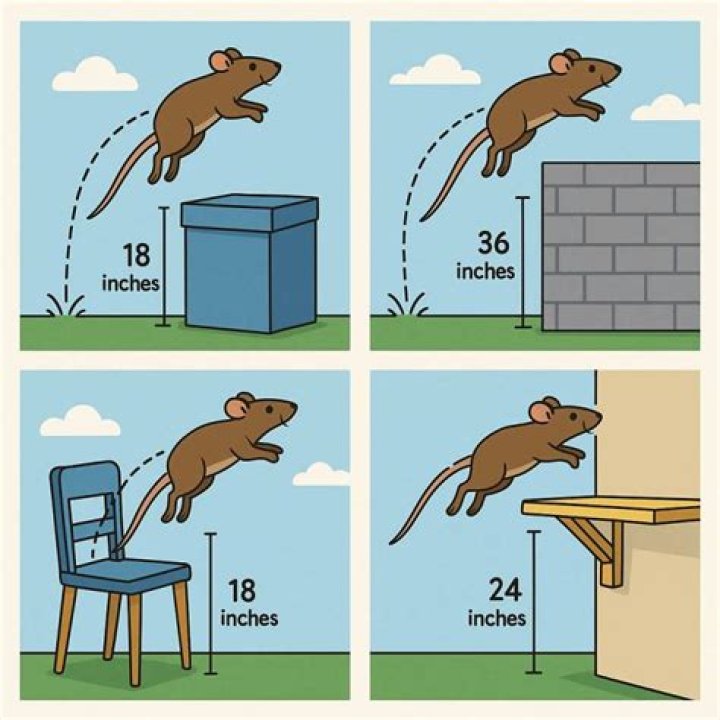 How high can a rat jump?