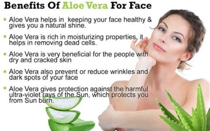 Is aloe vera good for your face?