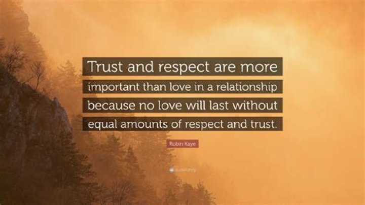 Is love important than respect?