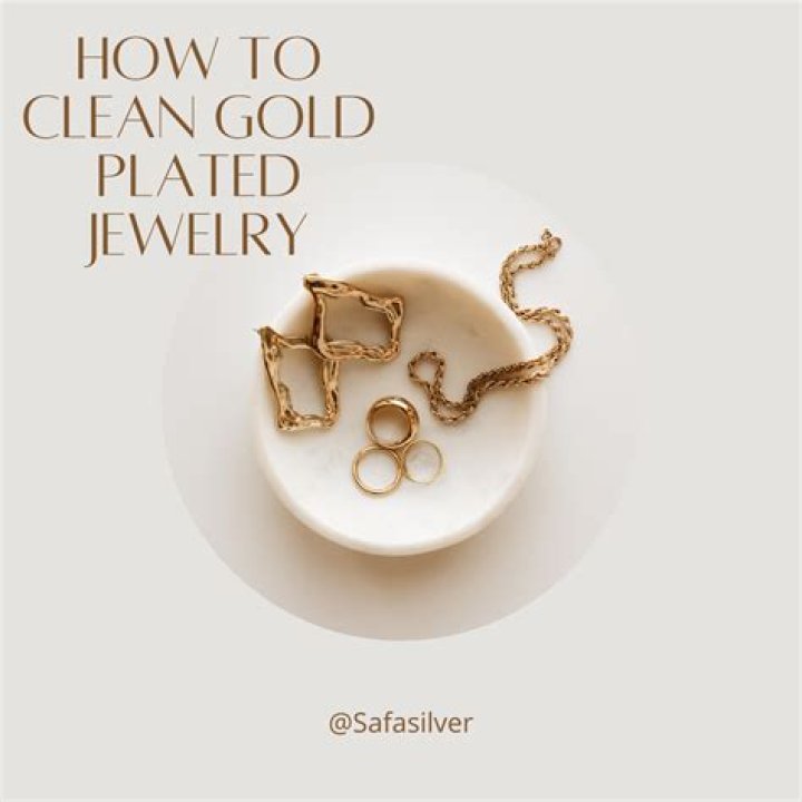 What's the best thing to clean gold jewelry?