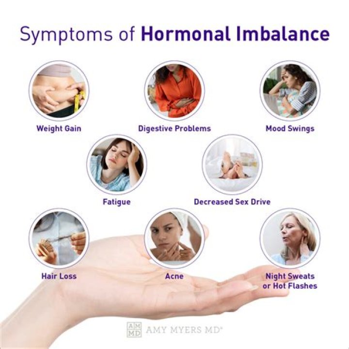 What are the 5 hormonal imbalances?