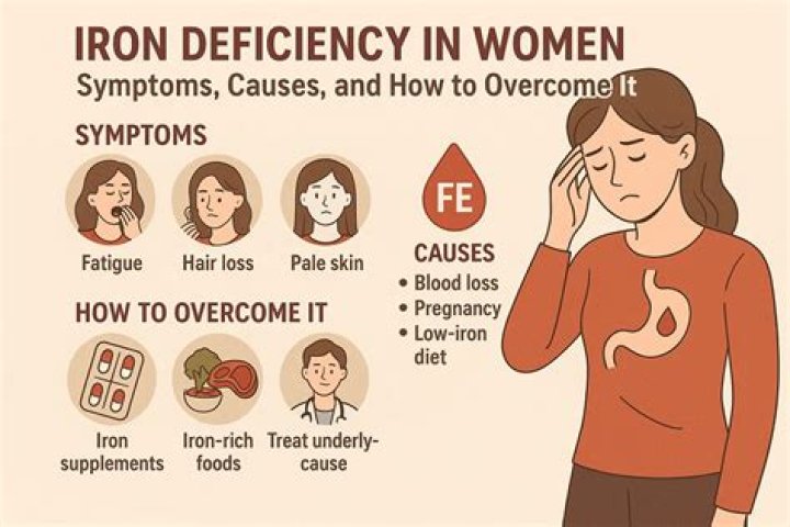 What causes low iron?