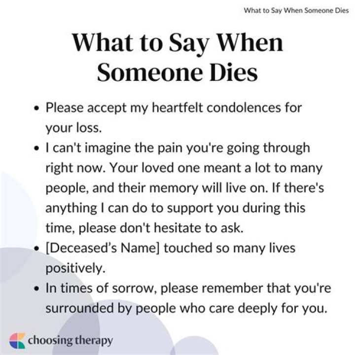 What do the Irish say when someone dies?