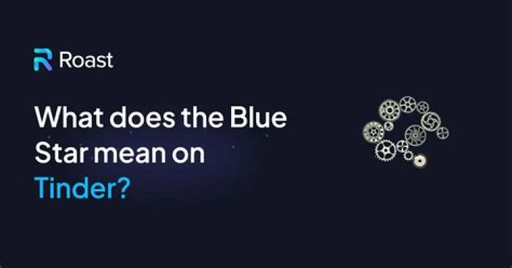 What does a blue star mean?