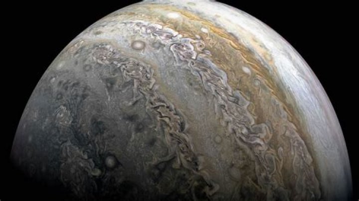 What just crashed into Jupiter 2021?