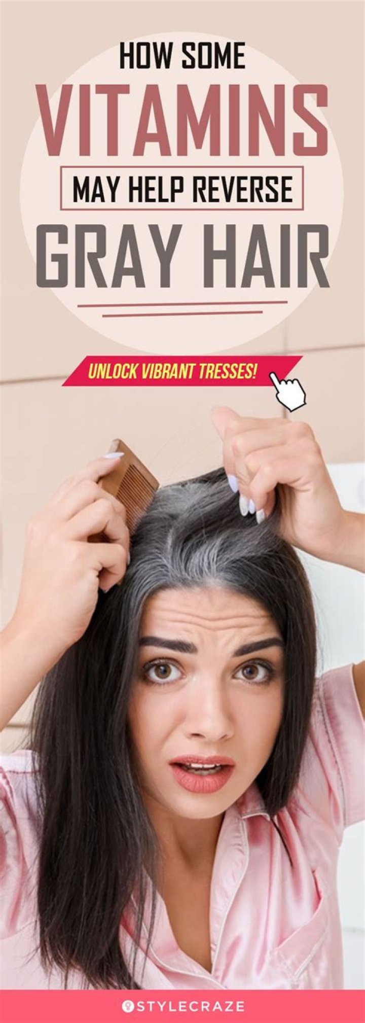 What vitamins can reverse gray hair?