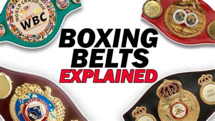 Which boxer has most belts?