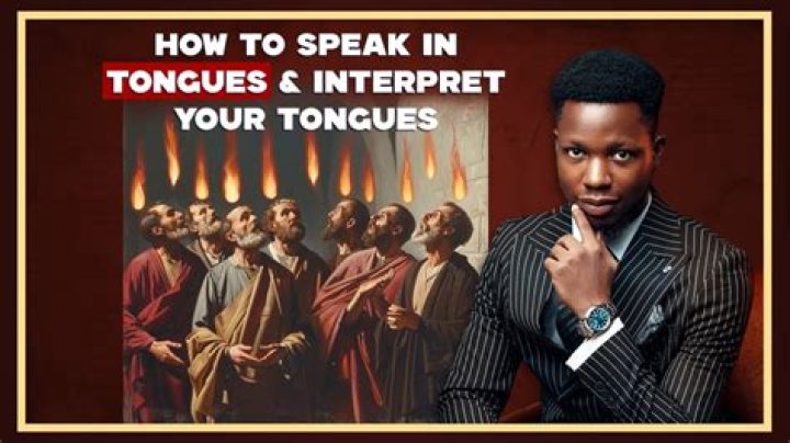 Who can speak in tongues?
