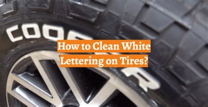 Why do white letter tires turn brown?