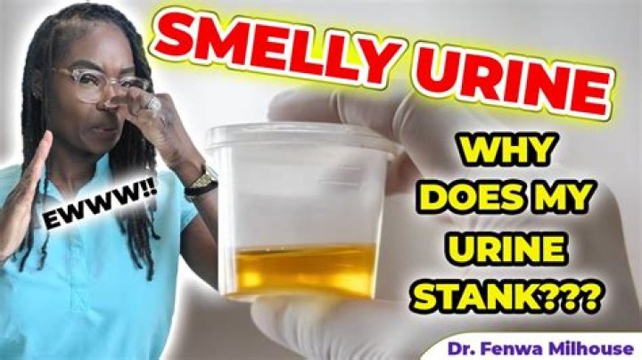 Why does my urine smell like sewage?